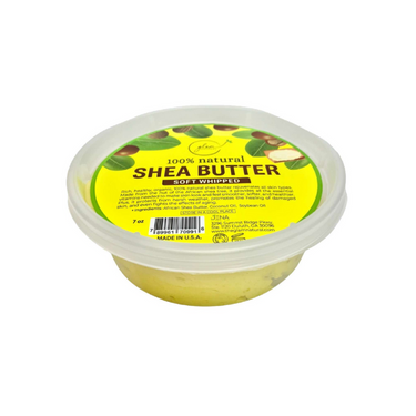 Glam Natural 100% Shea Butter Soft Whipped – 7 oz - ANNS BEAUTY SUPPLY